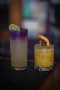 Two drinks from TacoVino